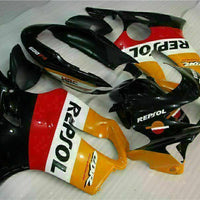 MS Orange Black Fairing Injection Fit for Honda 1999-2000 CBR600 F4 Plastic u029