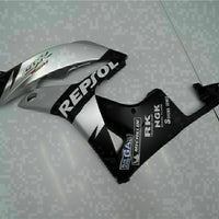 MSA Injection  Silver Fairing Kit Fit for Honda 2007-2008 CBR600RR Cowl TH v062