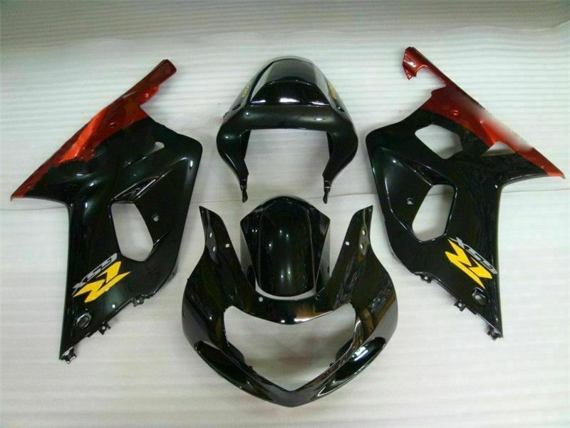 NT Fairing Fit for Suzuki 2001-2003 GSXR600/750 M027- Msb Black | ABS Injection