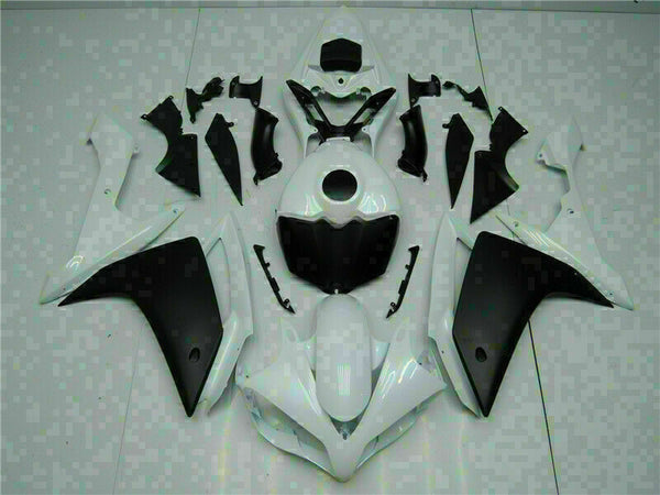 MSB Injection Kit White Plastic Fairing Fit for Yamaha 2007-2008 YZF R1 j030