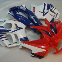 MSA Fairing White Red Injection Mold Fit for Honda 1997-1998 CBR600F3 u009