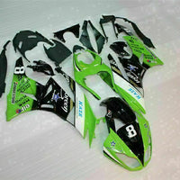 MSA Injection Fairing Fit for  2009-2012 ZX6R Plastic With Seat Cowls t021-T