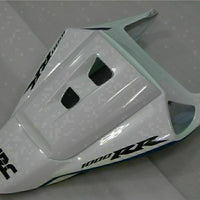 MS Injection Mold Fairing White Blue Fit for ABS Honda CBR1000RR 2004-2005 u087