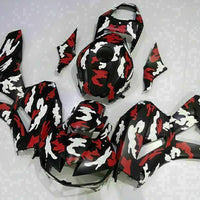 MS Injection Red White Black Fairing Set Fit for Honda 2013-2025 CBR600RR u008