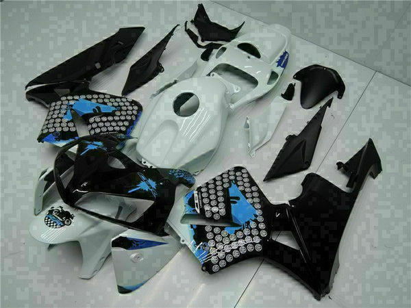 NT Injection Cowl Fairing Fit for Honda 2005-2006 CBR600RR Black Plastic N079