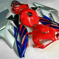 MS Injection Fairing Red Silvery Fit for ABS Honda CBR1000RR 2004-2005 u061