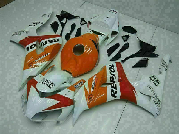 NT Injection New Orange White Fairing Fit for Honda 2006-2007 CBR1000RR N101