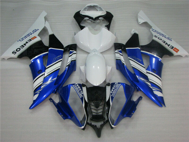 NT Fairing Fit for Yamaha 2008-2016 YZF-R6 U049- Msa Blue White | ABS Injection