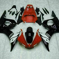 MS Injection Red Black Fairing Fit for Yamaha YZF 2003-2005 R6 & 06-09 R6S g001