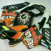 MSA Injection Mold ABS Orange Kit Fairing Fit for Honda 2003-2004 CBR600RR u006