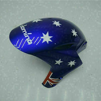 MS Injection Plastic White Blue Fairing Fit for Honda 2004-2005 CBR1000RR u0105