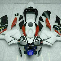 MSA Injection White Blue Plastic Fairing Fit for Honda 2003-2004 CBR600RR u073