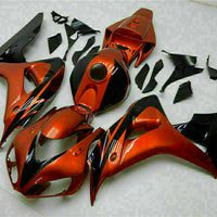 MSA Injection Orange Plastic Fairing Kit Fit for Honda 2006-2007 CBR1000RR u002