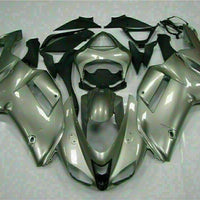 MSA Fit for  2007 2008 ZX6R Plastic Silver Brand New Injection Fairing s010