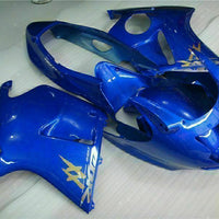 MS Injection Blue Fairing ABS Plastic Kit Fit for Honda 1996-2007 CBR1100XX u007