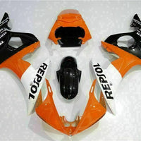 MS Injection Set Orange Fairing Fit for Yamaha YZF 2003-2005 R6 & 06-09 R6S g038