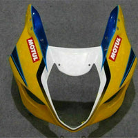 MS Injection Mold Yellow Blue Fairing Fit for  2003-2004 GSXR 1000 q001