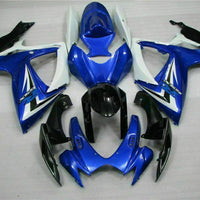 MSB Injection Mold Blue Fairing Kit Fit for  2006 2007 GSXR 600 750 n065
