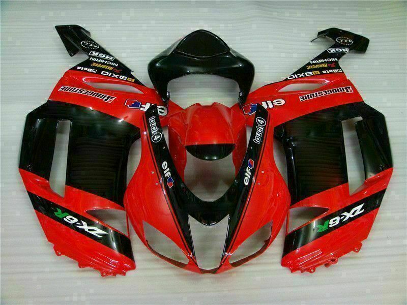 NT Fairing Fit for Kawasaki 2007-2008 ZX-6R T002- Msa With Seat | ABS Injection