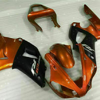 MSB Injection Mold Kit Orange ABS Fairing Fit for Yamaha 2000-2001 YZF R1 g020