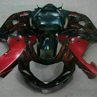MSB Injection Black Red Fairing Fit for  2001-2003 GSXR 600 750 n031