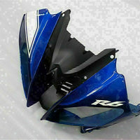 US STOCK NT Injection Mold Blue ABS Kit Fairing Fit for Yamaha 2008-2016 YZF R6 N014 Available in CA