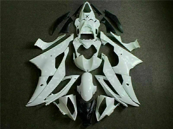 MS Injection Bodywork Unpainted Fairing Fit for Yamaha 2008-2016 YZF R6 g0bb