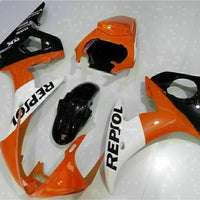 MS Injection Set Orange Fairing Fit for Yamaha YZF 2003-2005 R6 & 06-09 R6S g038