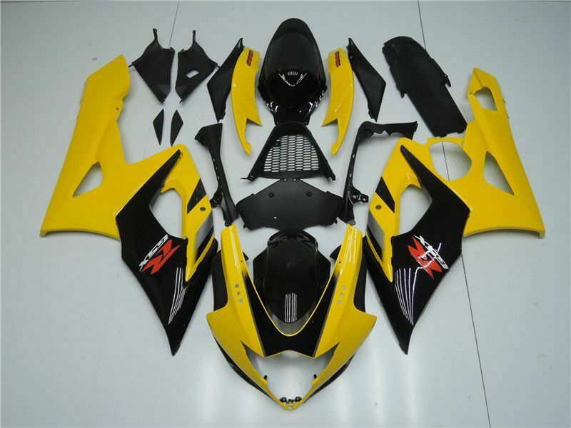 NT Fairing Fit for Suzuki 2005-2006 GSXR 1000 N057- Yellow | ABS Injection