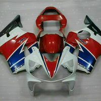 MS Injection Fairing Red White Blue Fit for Honda 2001-2003 CBR600 F4I u039