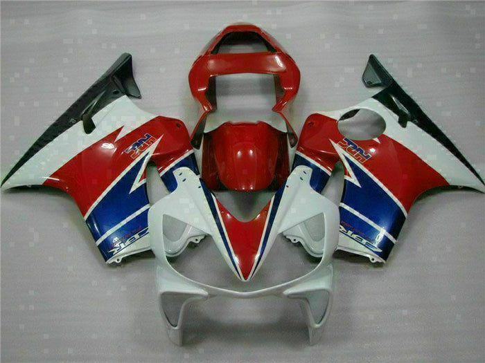 MS Injection Fairing Red White Blue Fit for Honda 2001-2003 CBR600 F4I u039