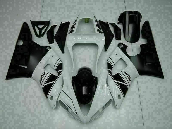 NT Injection Mold Kit White ABS Fairing Fit for Yamaha 2000-2001 YZF R1 N019