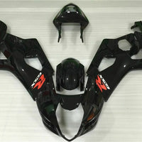 MS Injection Mold Glossy Black Fairing Fit for  2003-2004 GSXR 1000 n055