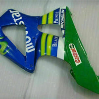 MS Injection Molding Fairing Blue Kit Fit for ABS Honda CBR929RR 2000-2001 u022