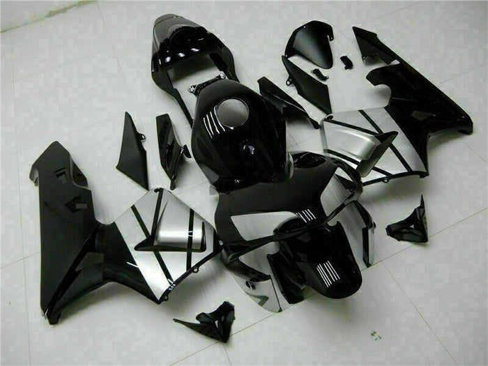 MSA Injection Mold Glossy Black Fairing Fit for Honda 2003 2004 CBR600RR WTH t001