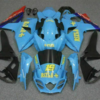 MS Injection Blue Fairing Bodywork Kit Fit for  2009-2016 GSXR 1000 q040
