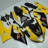 NT Injection Bodywork Yellow Fairing Fit for  2005-2006 GSXR 1000 N057