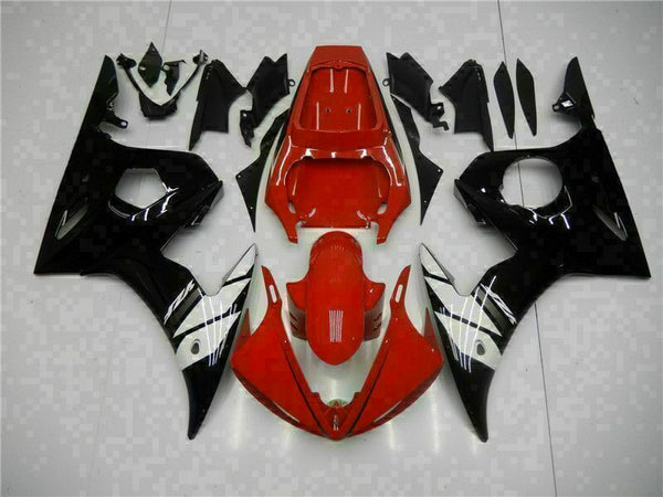 MS Injection ABS Kit Red Fairing Fit for Yamaha YZF 2003-2005 R6 & 06-09 R6S g043