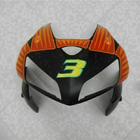 MSA Injection Cowl Fairing Fit for Honda 2005-2006 CBR600RR Black Plastic u0108