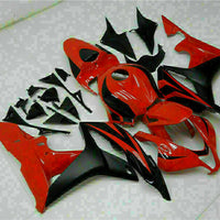 MSA Injection Mold Red Fairing Kit Fit for Honda 2007-2008 CBR600RR WTH ABS v004