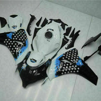 MS Injection White Black New Set Fairing Fit for Honda 2008-2011 CBR1000RR u078