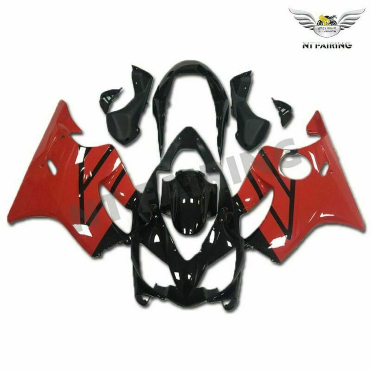 NT Fairing Fit for Honda 2004-2007 CBR600 F4i U003- Red Black | ABS Injection