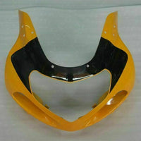 MSB Injection Black Yellow Fairing Fit for  2001-2003 GSXR 600 750 n079