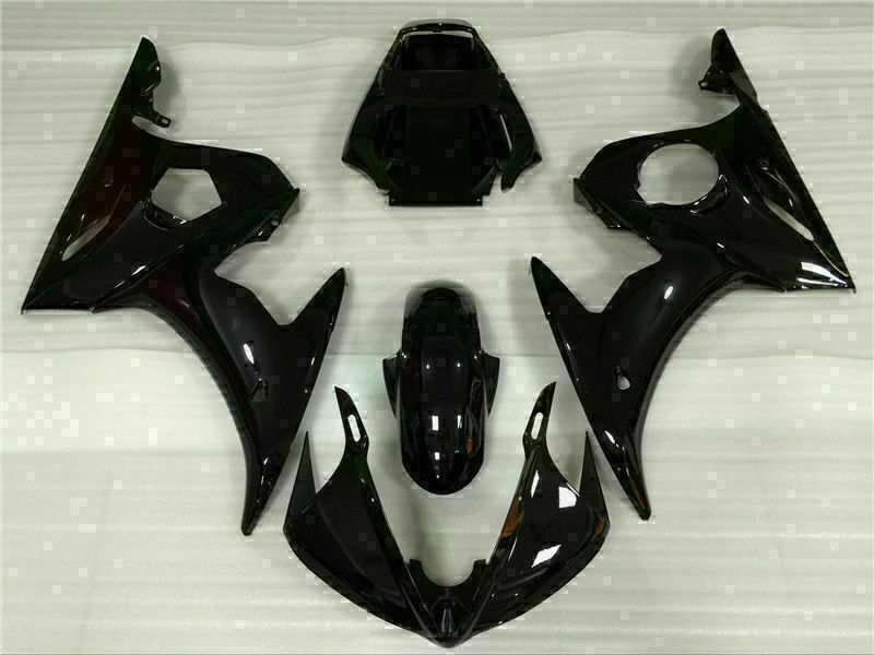NT Fairing Fit for Yamaha 2003-2009 YZF-R6/YZF-R6S N048- Black | ABS Injection, US Stock
