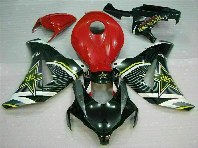 NT Fairing Fit for Honda 2008-2011 CBR1000RR U067- Red Black | ABS Injection