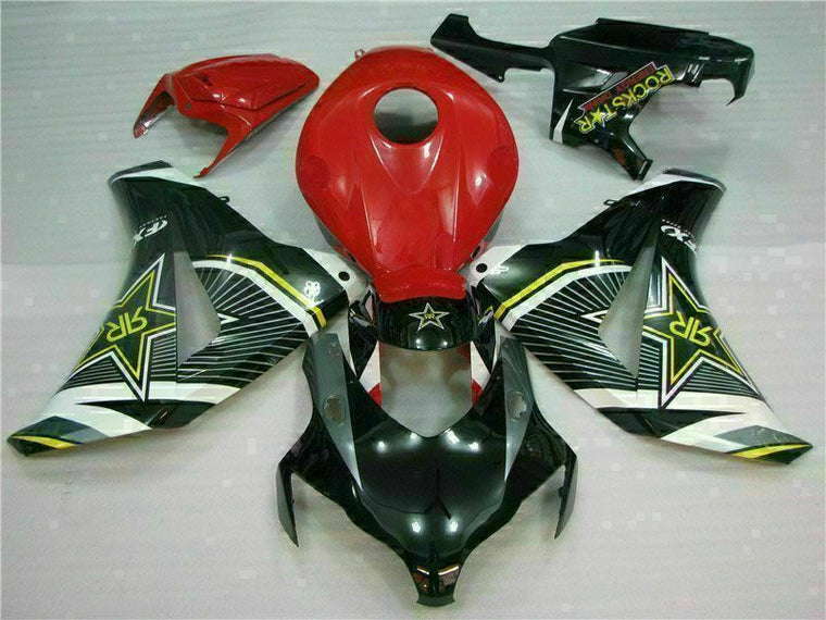 NT Fairing Fit for Honda 2008-2011 CBR1000RR U067- Red Black | ABS Injection