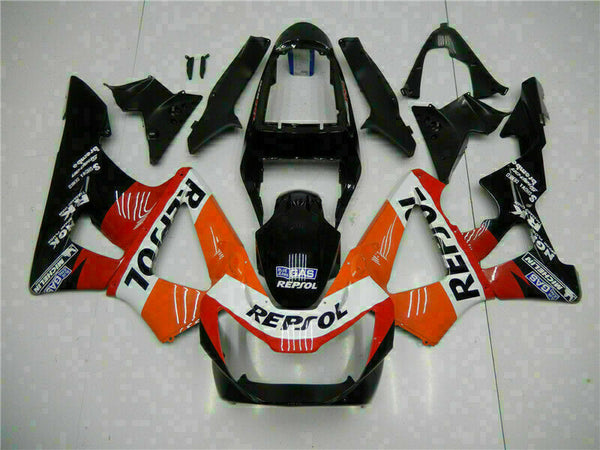MS Injection Mold Fairing Orange ABS Kit Fit for Honda 2000-2001 CBR929RR u029