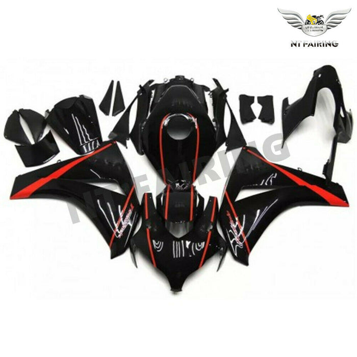 MS Injection Black Bodywork Fairing Kit Fit for Honda 2008-2011 CBR1000RR u074