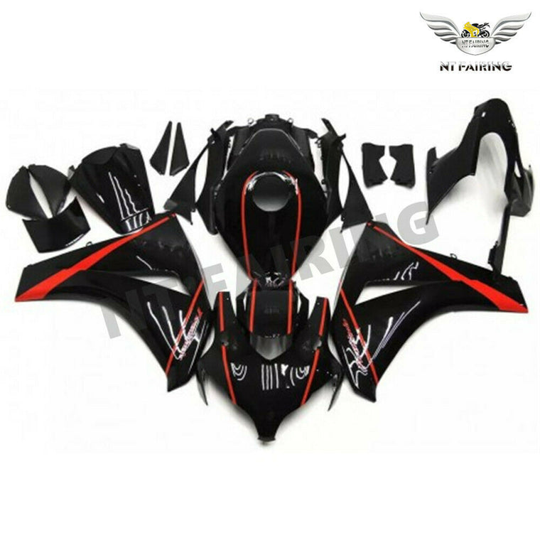 MS Injection Black Bodywork Fairing Kit Fit for Honda 2008-2011 CBR1000RR u074