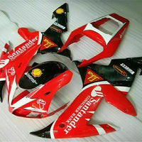 MSB Injection Mold Kit Red Plastic Fairing Fit for Yamaha 2002-2003 YZF R1 g014